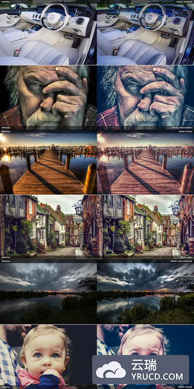 Photoshop专用HDR工作室 XMP 滤镜文件下载  Vol. 2