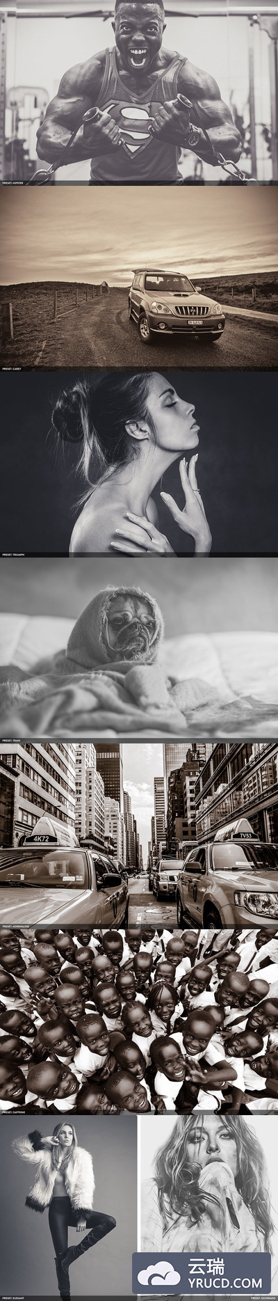 复古怀旧照片效果的 Photoshop XMP 文件下载