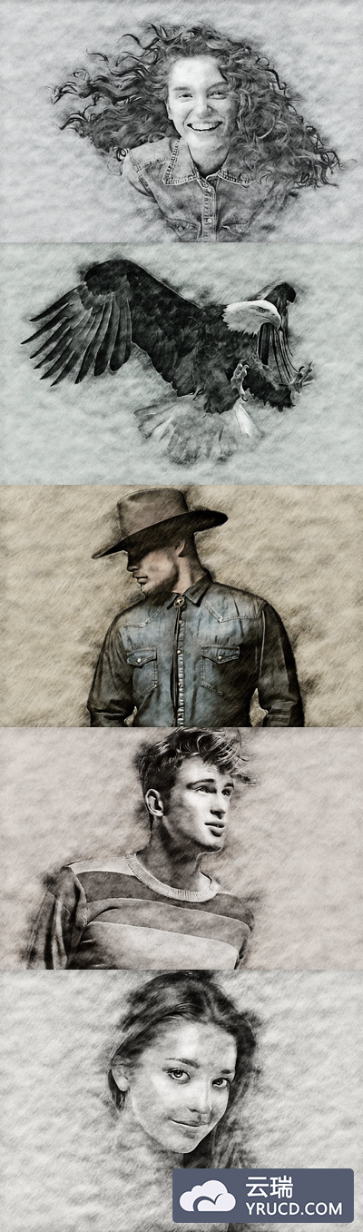 纹理效果的PS动作下载[Atn]