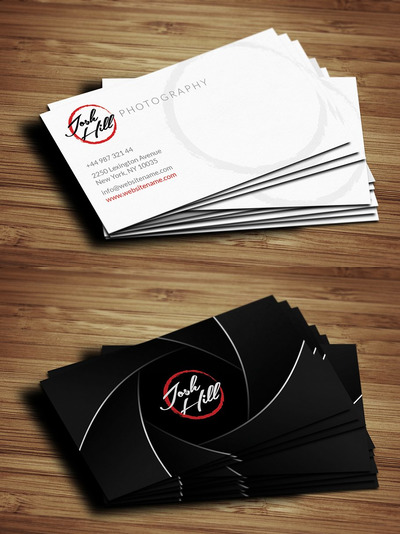 商业名片设计模板 Photography Business Card