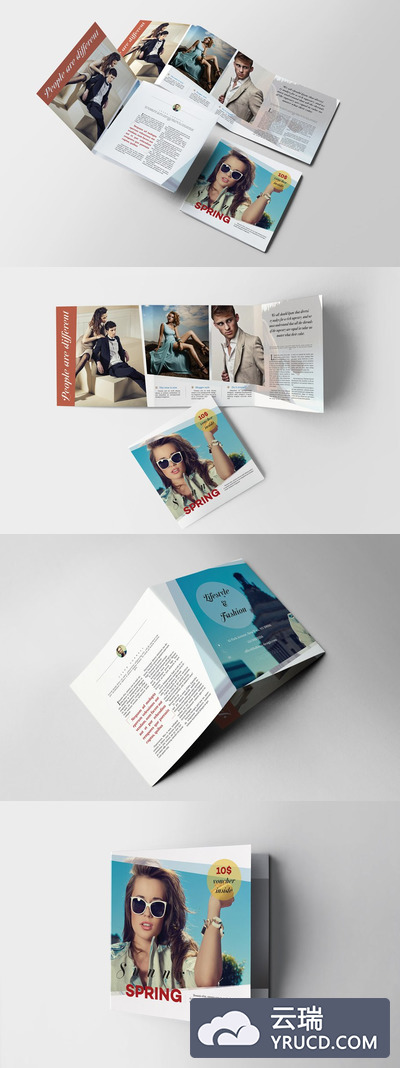 时尚画册模板 Lifestyle & Fashion Brochure