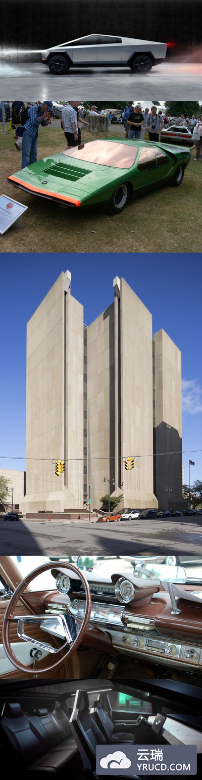 特斯拉 Cyber​​truck 的设计理念：工业设计与反时尚