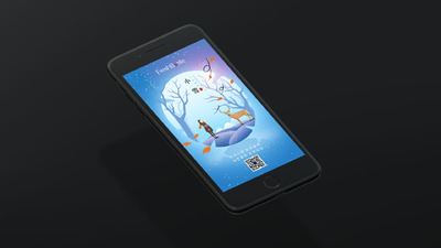 原创插画 二十四节气：小雪