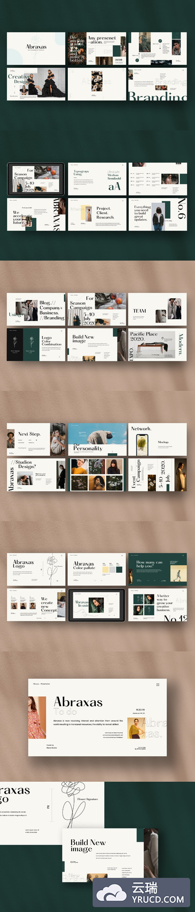 有创意的商业计划书PPT模板[PPTX]