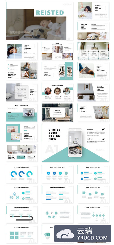 大数据工作汇报PPT模板下载[PPTX]