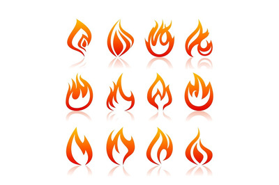 火的图形图标 Icon fire