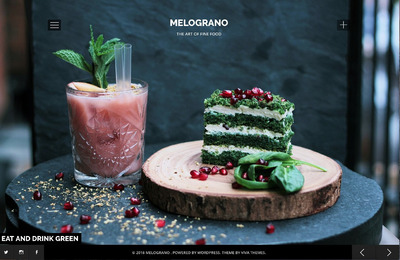 餐厅美食博客模板 Melograno - Restaurant & Bar Theme
