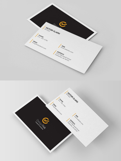 极简主义名片模板 Minimal Business Card Template