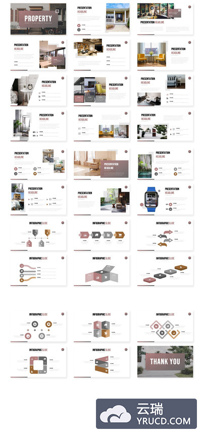 高端简洁PPT模板下载[PPTX]