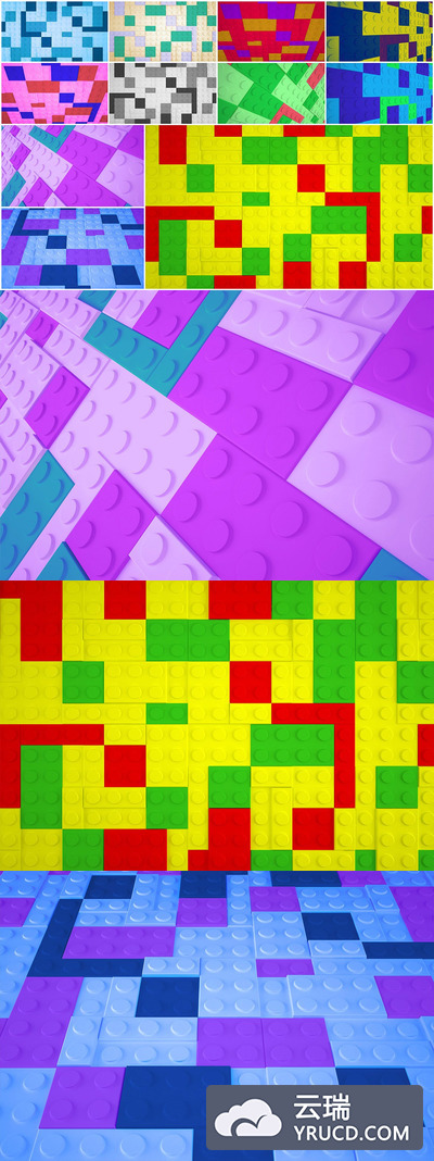 乐高构造函数抽象背景[JPG]