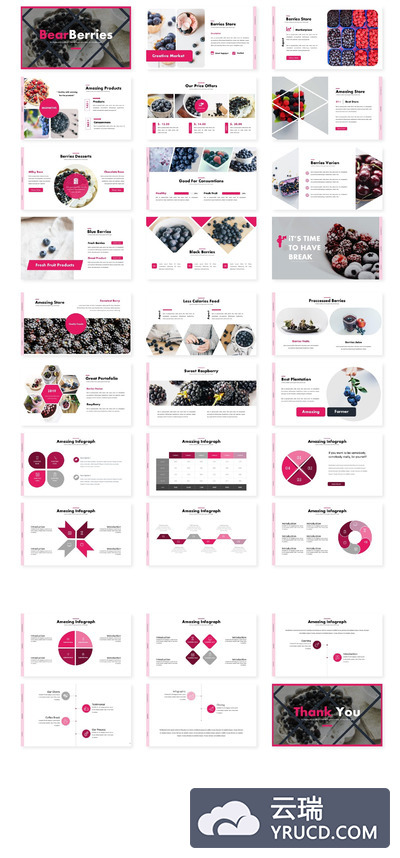 工作汇报PPT模板下载[PPTX]