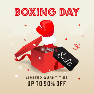 圣诞节礼物元素插画