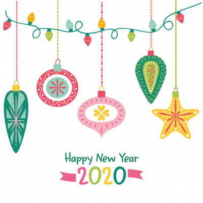 2020新年插画素材