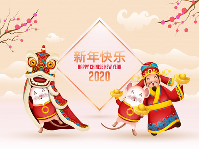 中国新年传统设计素材