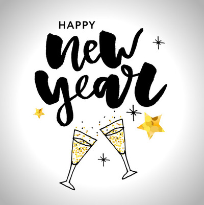 新年字体设计元素