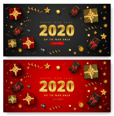 2020新年广告装饰横幅