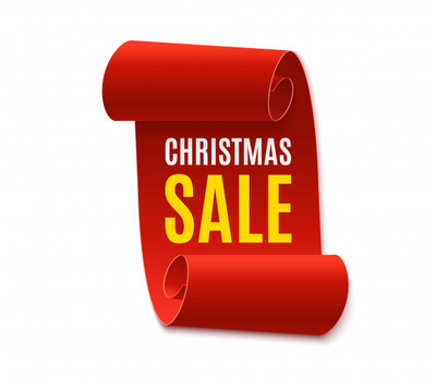 圣诞销售元素海报模板