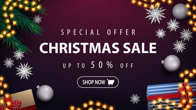 圣诞元素海报模板