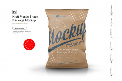 食品牛皮纸包装样机