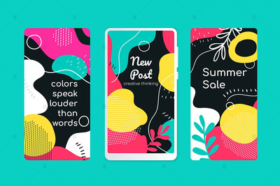 现代风格的手机矢量插画图背景素材[EPS]