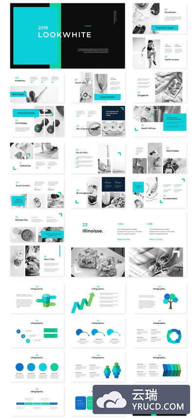 格调优雅的高质量PPT模板下载[PPTX]