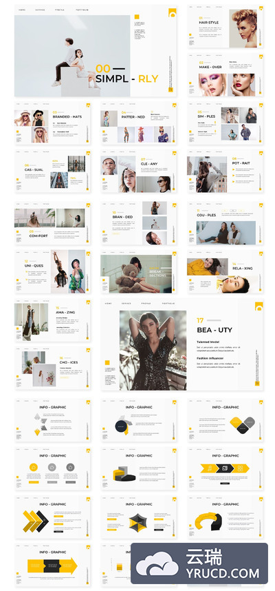 高端优秀的PPT模板下载[PPTX]