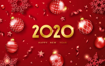 2020圣诞新年广告创意设计