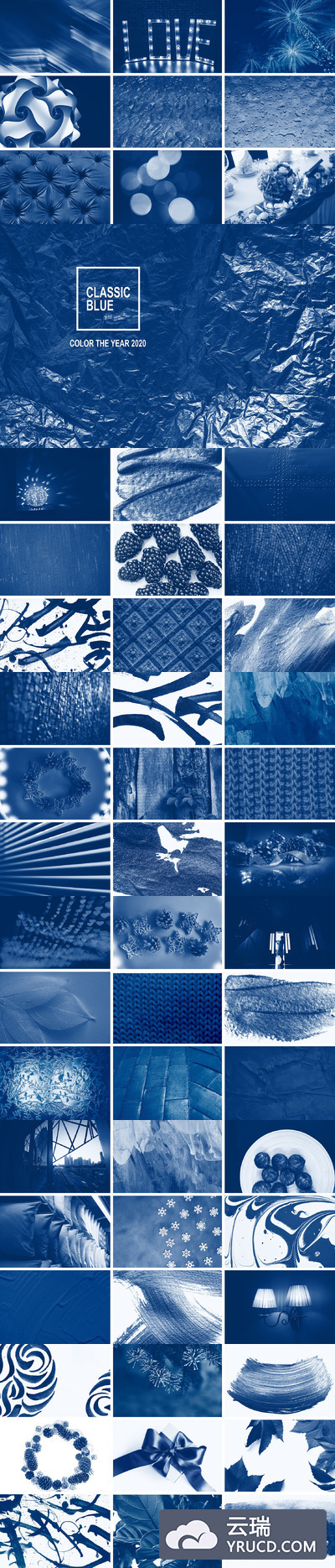 经典蓝色2020年色调背景图片下载[JPG]