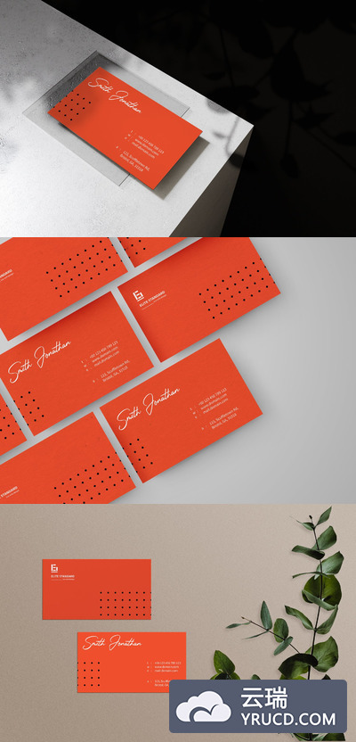 高端摄影师名片模板下载[Ai,PSD]