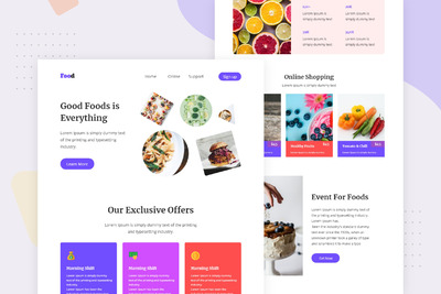 新闻EDM营销广告模板下载[XD]