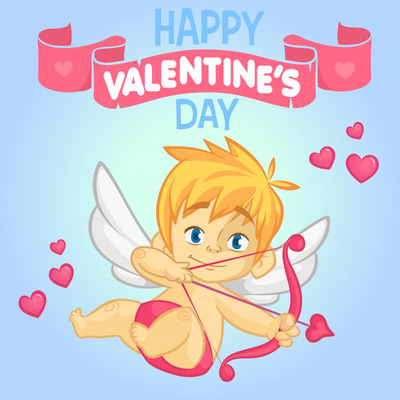 卡通丘比特插画元素