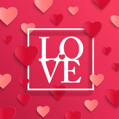 甜蜜爱心情人节装饰