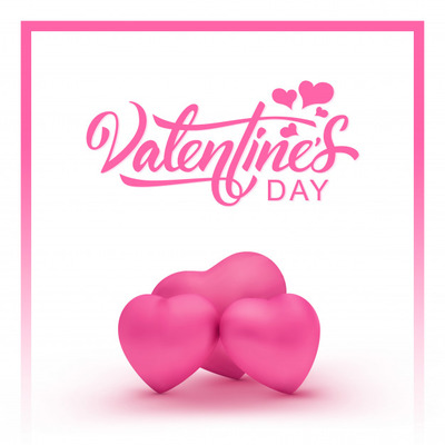 手写情人节书法字体