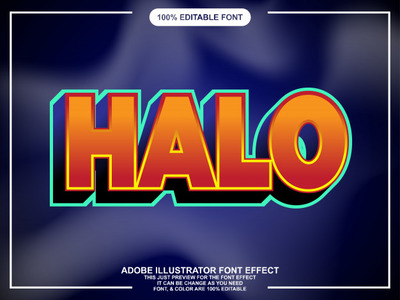 简单现代游戏文字效果