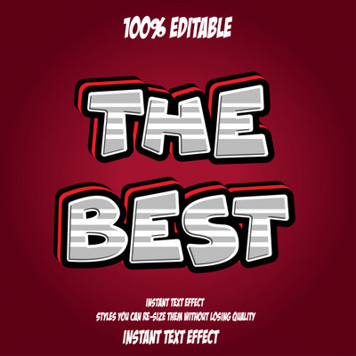 广告AI特效字体