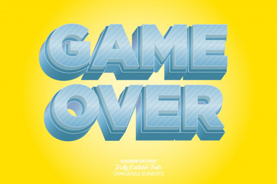 3D游戏风格字体样式