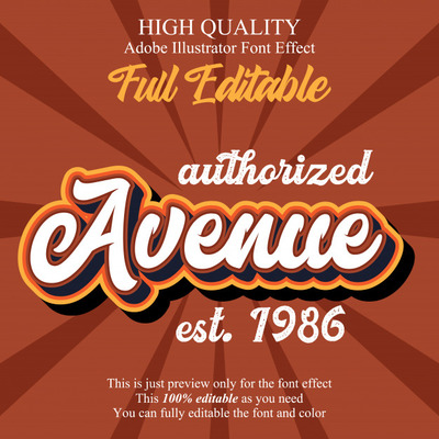 经典脚本设计广告字体