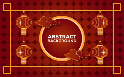 中国传统风格春节背景