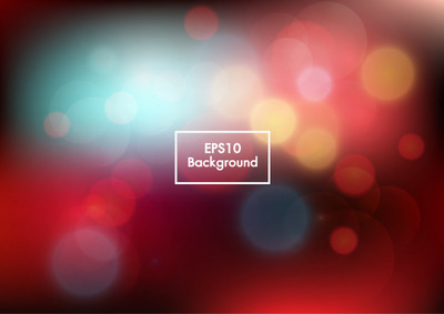 抽象彩色模糊梦幻背景