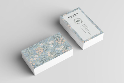 高端优雅的商业名片模板[Ai]