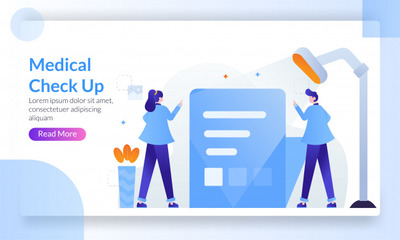 数字医疗检查报告网页模板