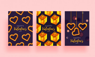 情人节销售广告传单海报模板