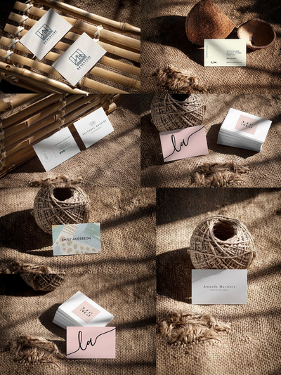 高端商业名片样机下载（PSD）