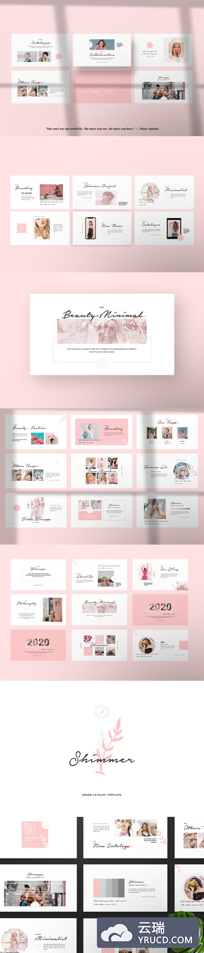 超现代的PPT设计模板下载（PPTX）