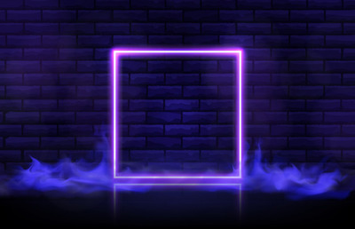 超现实主义抽象霓虹灯背景