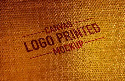 帆布logo设计打印样机