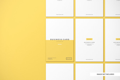 高品质商业名片展示样机