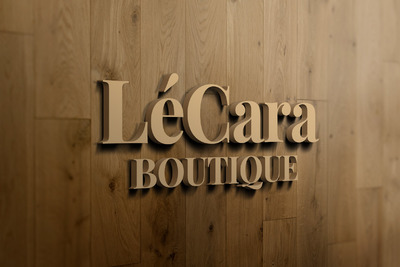 木纹3D logo 或字体设计展示样机（PSD）