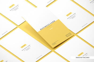 高级商务名片展示样机