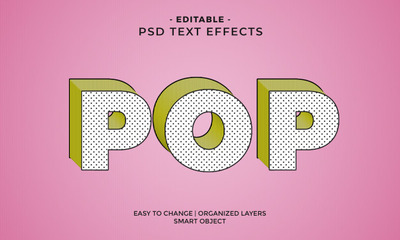 现代彩色酷炫文本效果